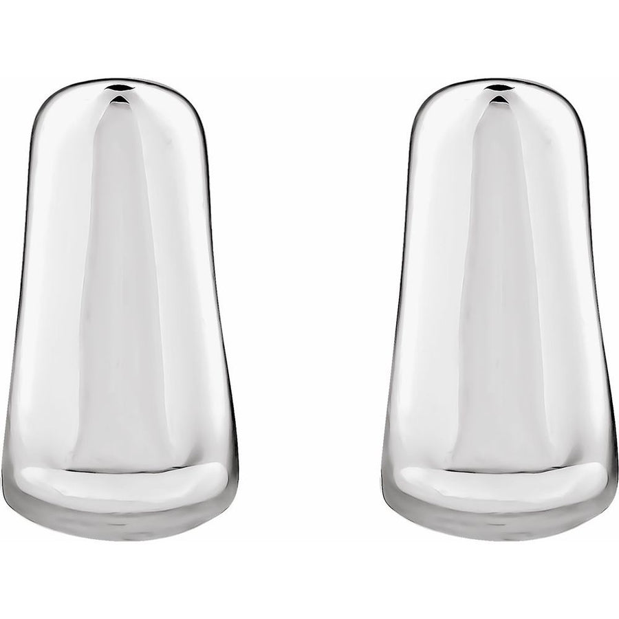 Sterling Silver 16.7 mm Electroform Square Hoop Earrings