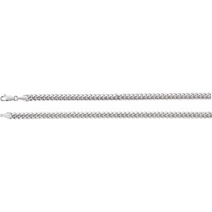 5 mm Miami Cuban Curb Chain Necklace In Solid 14K Yellow Gold