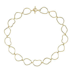 14K Yellow Gold Silhouette Necklace