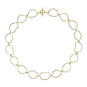 14K White Gold Silhouette Necklace