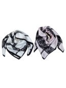 Dentelle Noir Silk Scarf