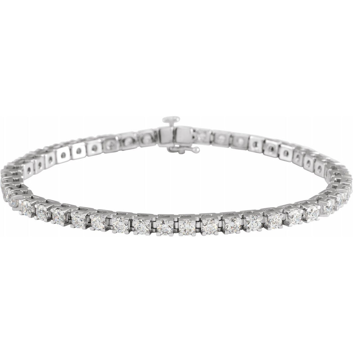 Endless Diamonds 14K Gold 5 Carat Lab-Grown Or Natural Diamond Tennis Bracelet