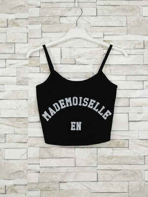 Mademoiselle Cropped Tank Top